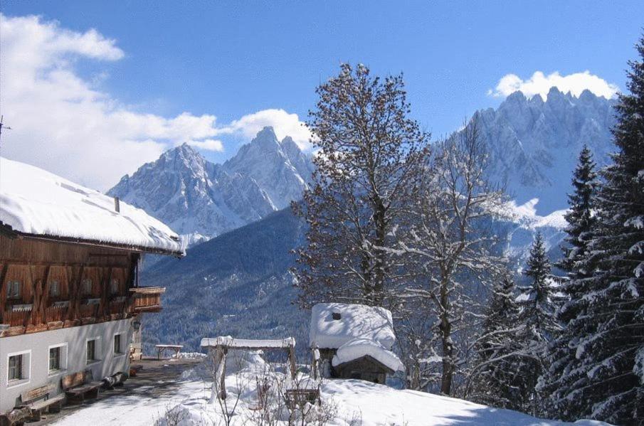 Glinzhof Mountain Natur Resort Agriturismo 산칸디도 외부 사진